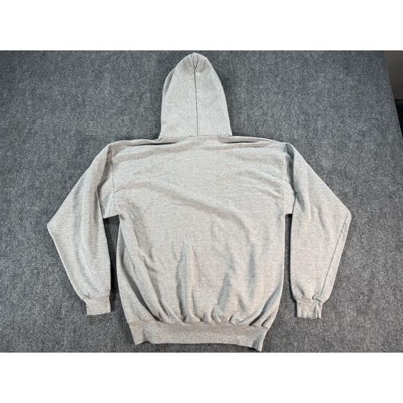 Michigan Wolverines Hoodie Sweatshirt Mens Gray NCAA Rose Bowl 2007 Distressed - Picture 10 of 11